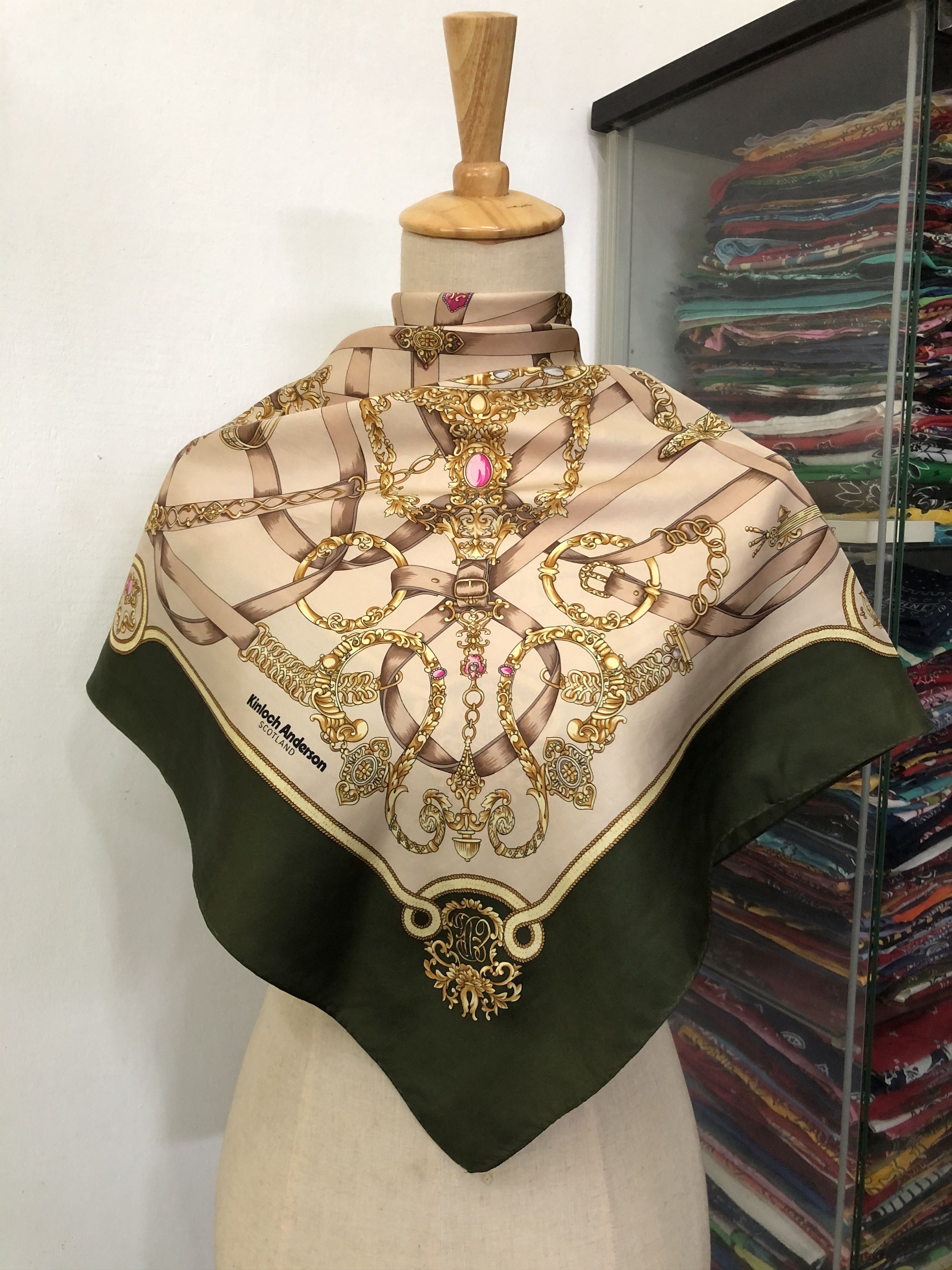 Vintage Vintage Kinloch Anderson Silk Scarf Size ONE SIZE - 1 Thumbnail
