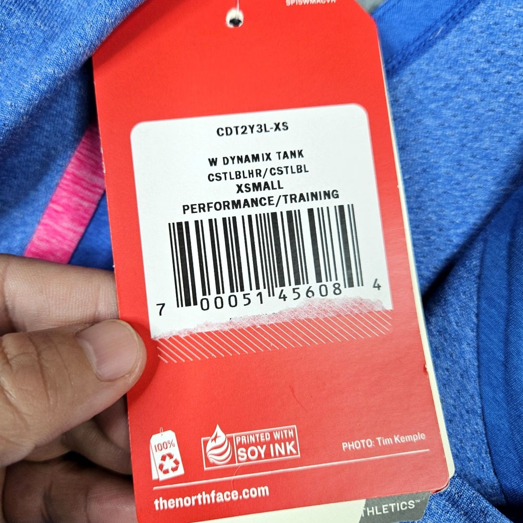 The North Face The North Face Women's Dynamix Performance Training Tank Top XS NEW Size XS / US 0-2 / IT 36-38 - 3 Thumbnail