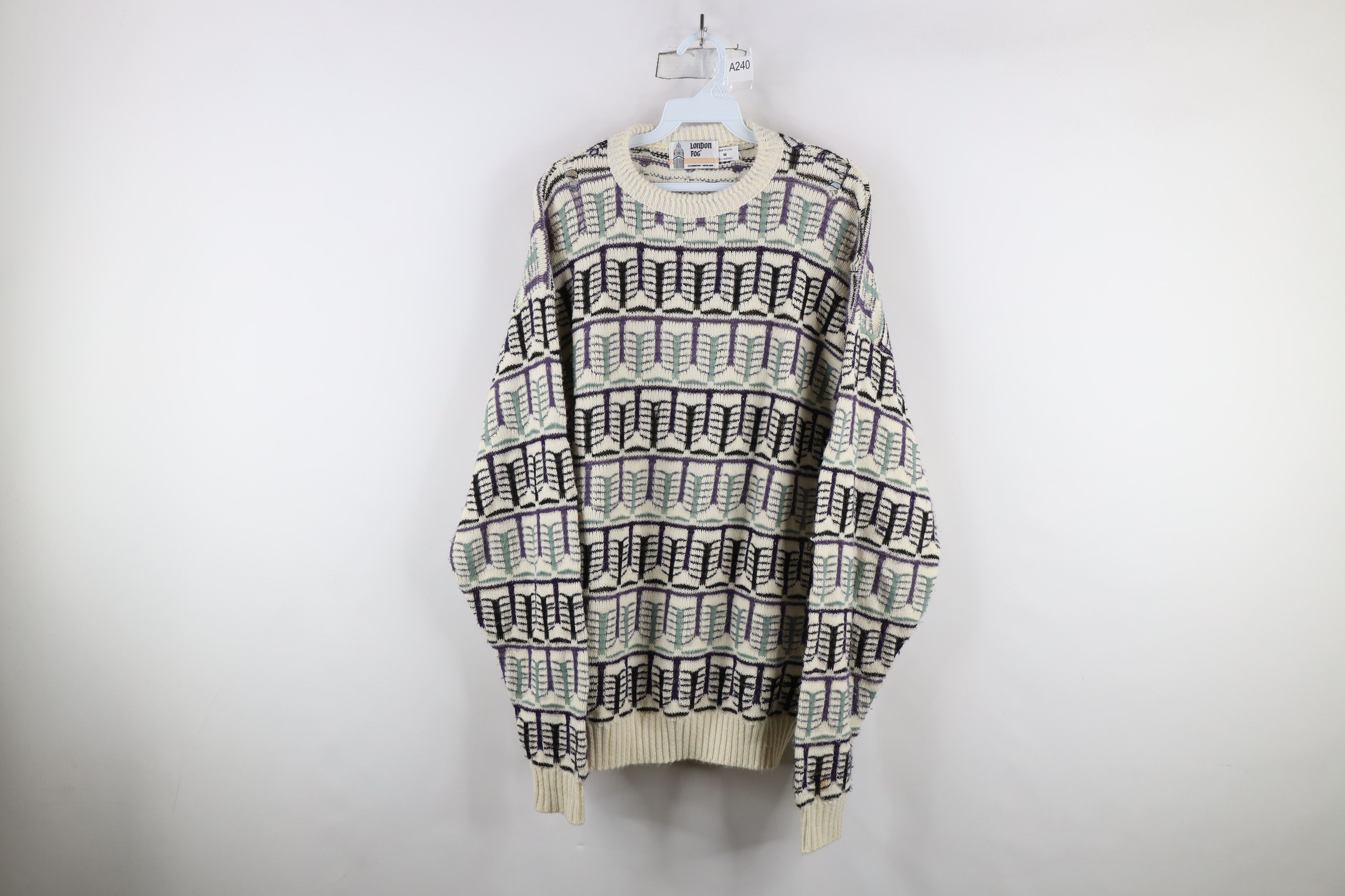 Vintage Vintage 90s Coogi Style Ed Bassmaster Knit Sweater USA Size US M / EU 48-50 / 2 - 1 Thumbnail
