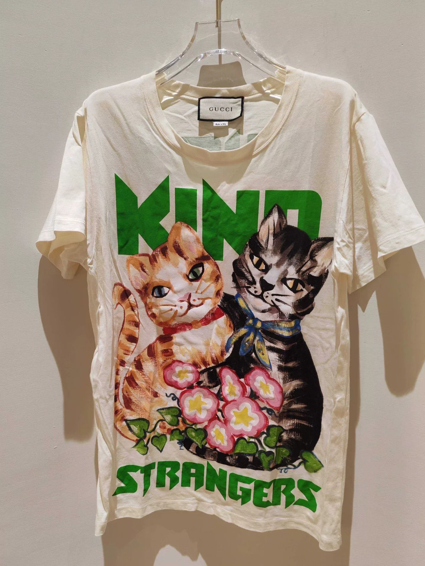 Gucci Gucci Cat Print Short-Sleeve T-Shirt Size XS / US 0-2 / IT 36-38 - 1 Thumbnail