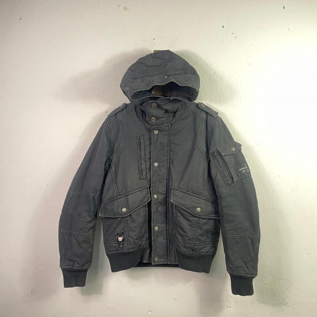 Carhartt × Diesel Diesel Duck Canvas Workwear Hooded Jacket Size US M / EU 48-50 / 2 - 1 Thumbnail