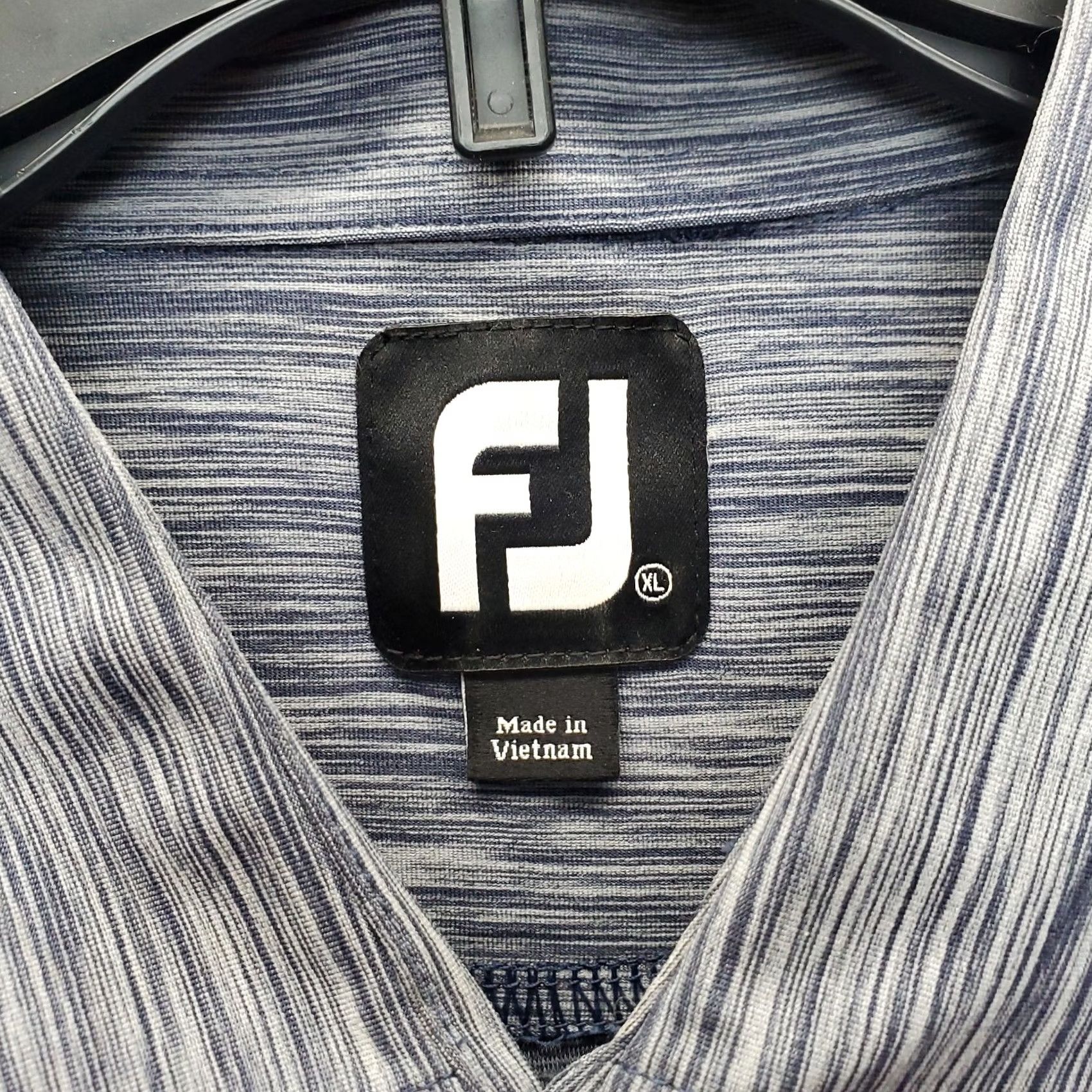 Footjoy FootJoy Shirt Mens XL Golf Performance Polo Men Multi Space Dye Short Sleeve Slit Size US XL / EU 56 / 4 - 6 Thumbnail