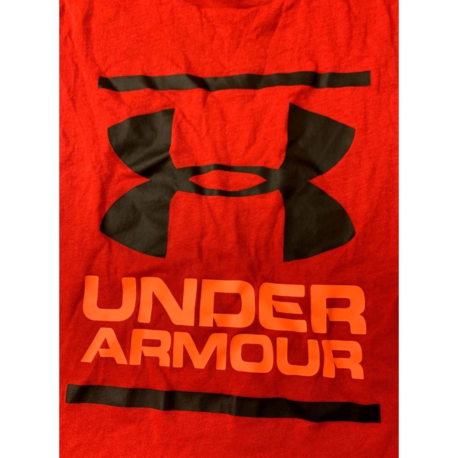 Under Armour Under Armour HeatGear Shirt Mens T-Shirt Jersey Red 2018 Medium Cotton Polyester CrossFit Short Sleeve Crew Neck Community Size US M / EU 48-50 / 2 - 3 Thumbnail