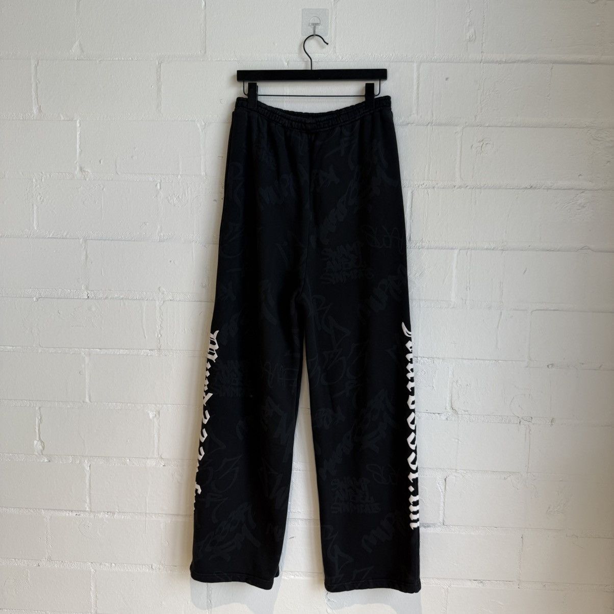 murd333r.fm Murd333r FM Black Sweatpants Size US 36 / EU 52 - 3 Thumbnail