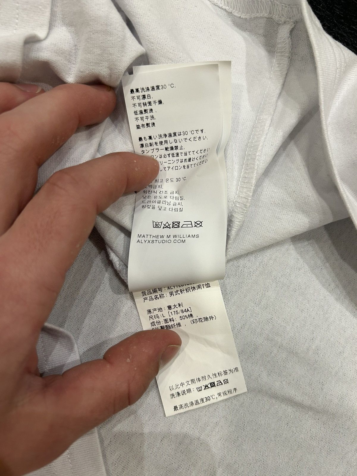 1017 ALYX 9SM 1017 Alyx 9SM Visual Logo Tee Size US L / EU 52-54 / 3 - 6 Thumbnail