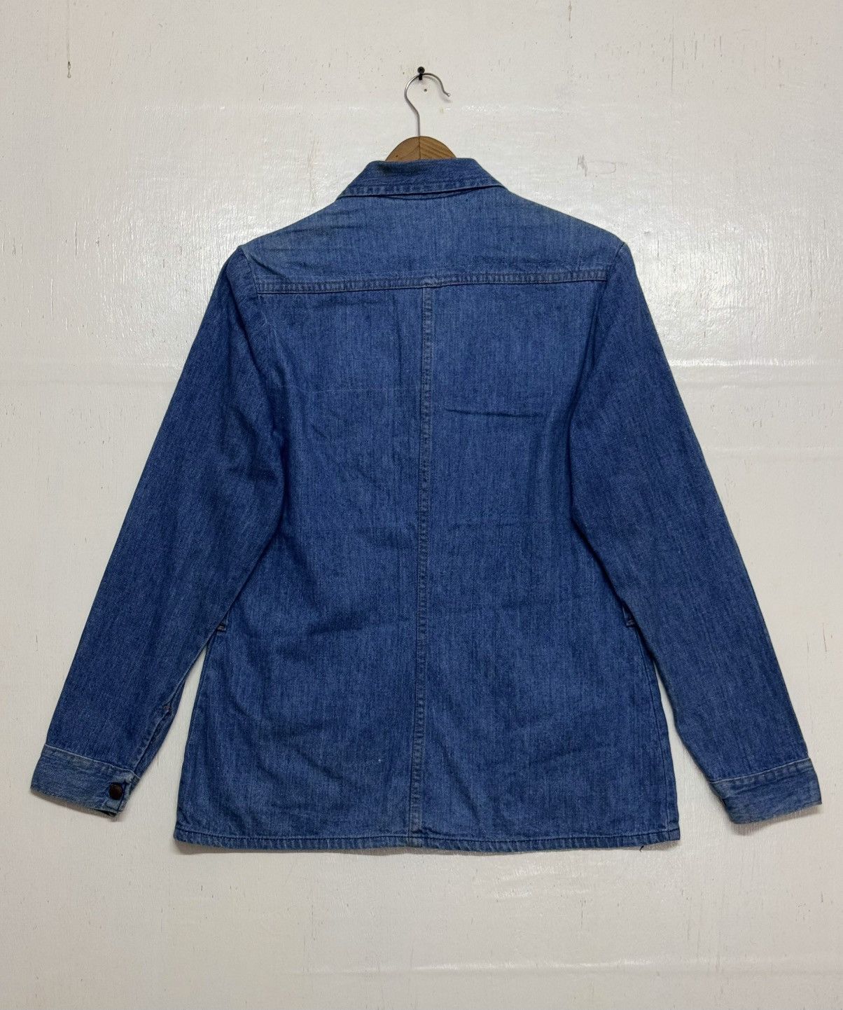 Vintage × Wrangler Vintage Wrangler Chore Jacket 70s Size L / US 10 / IT 46 - 4 Thumbnail