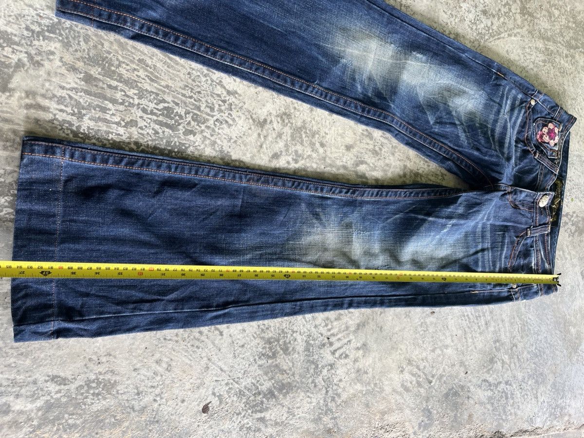 Japanese Brand × Vintage Flare Red Pepper Denim Size US 30 / EU 46 - 13 Thumbnail