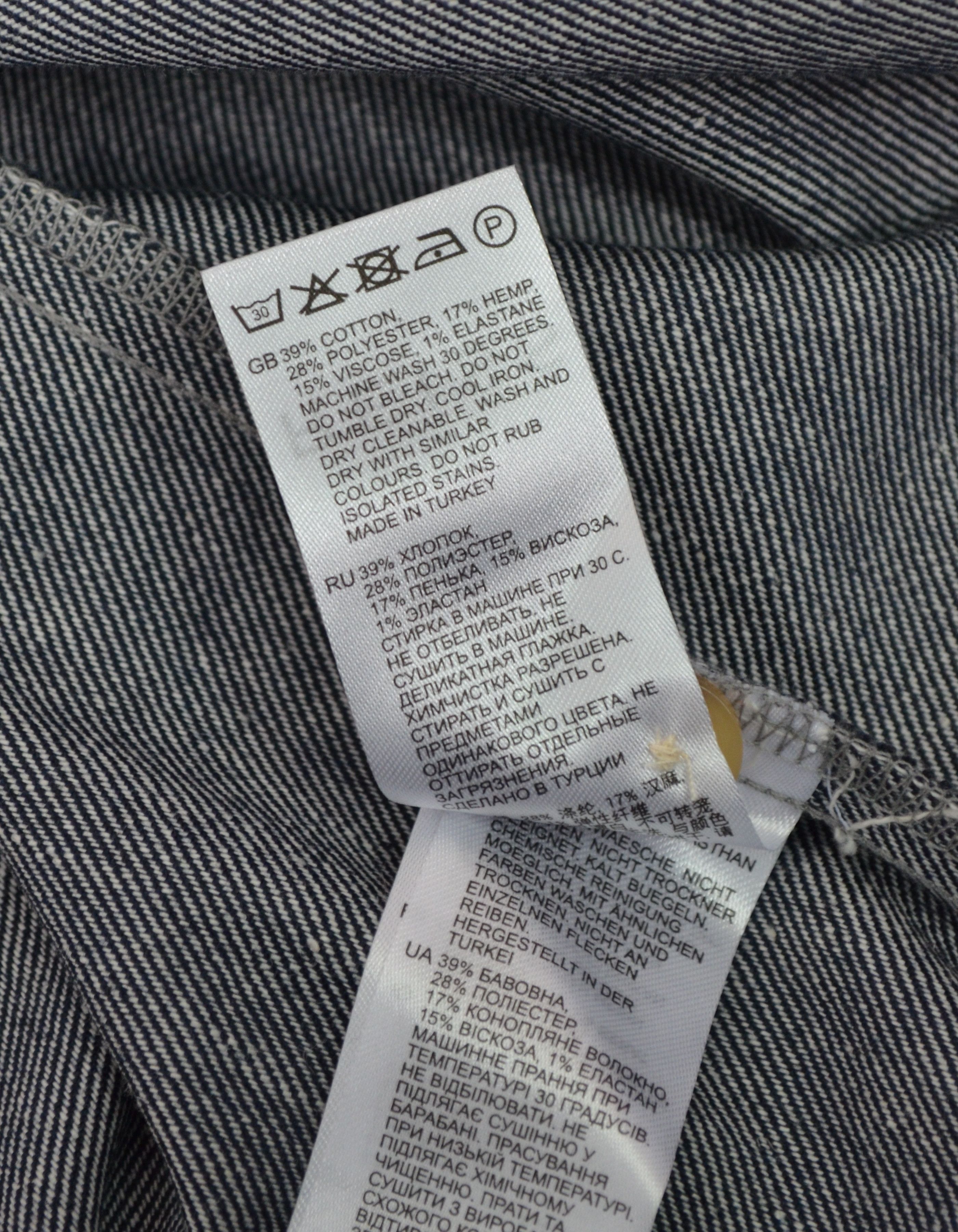 Designer × Reiss Reiss Habanero Chambray Twin Pocket Overshirt Inigo Size L Size US L / EU 52-54 / 3 - 11 Thumbnail