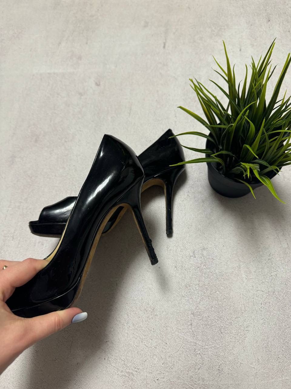 Designer × Jimmy Choo Vintage Jimmy Choo Heeled shoes black Size US 6 / IT 36 - 5 Thumbnail
