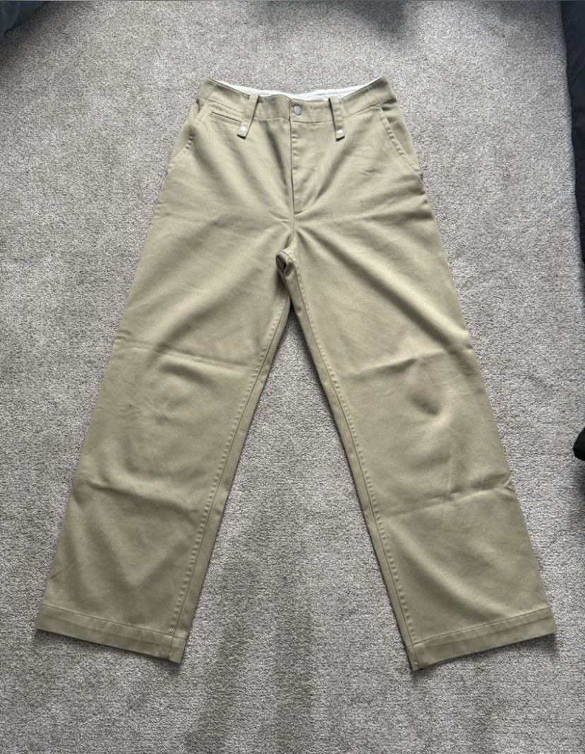 Burberry Burberry Mens Wide Leg Chino Size US 31 - 3 Thumbnail