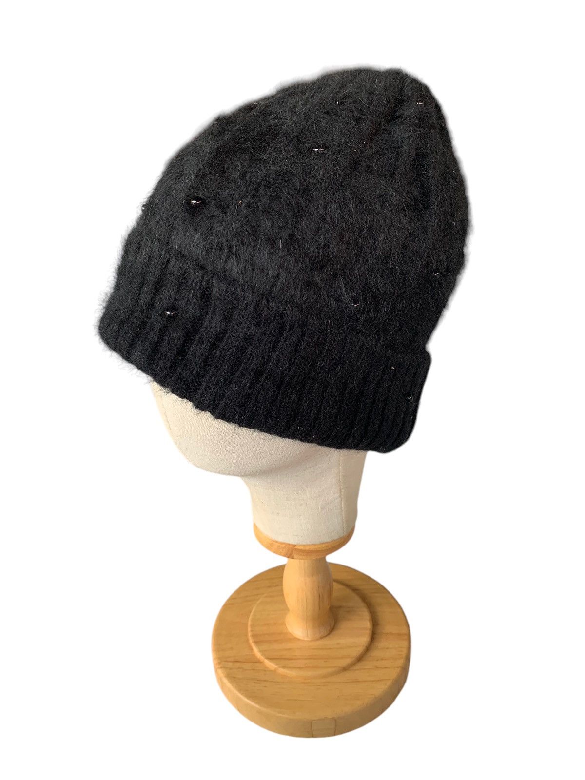 Japanese Brand × Kapital × Vintage Punk Bondage Style Fur Wool Rare Design Beanie Hats☠️🏴‍☠️ Size ONE SIZE - 1 Thumbnail