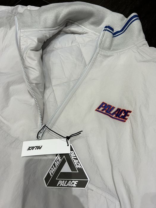 Palace Palace Reversible Quilted Sports Bomber Grey | Grailed