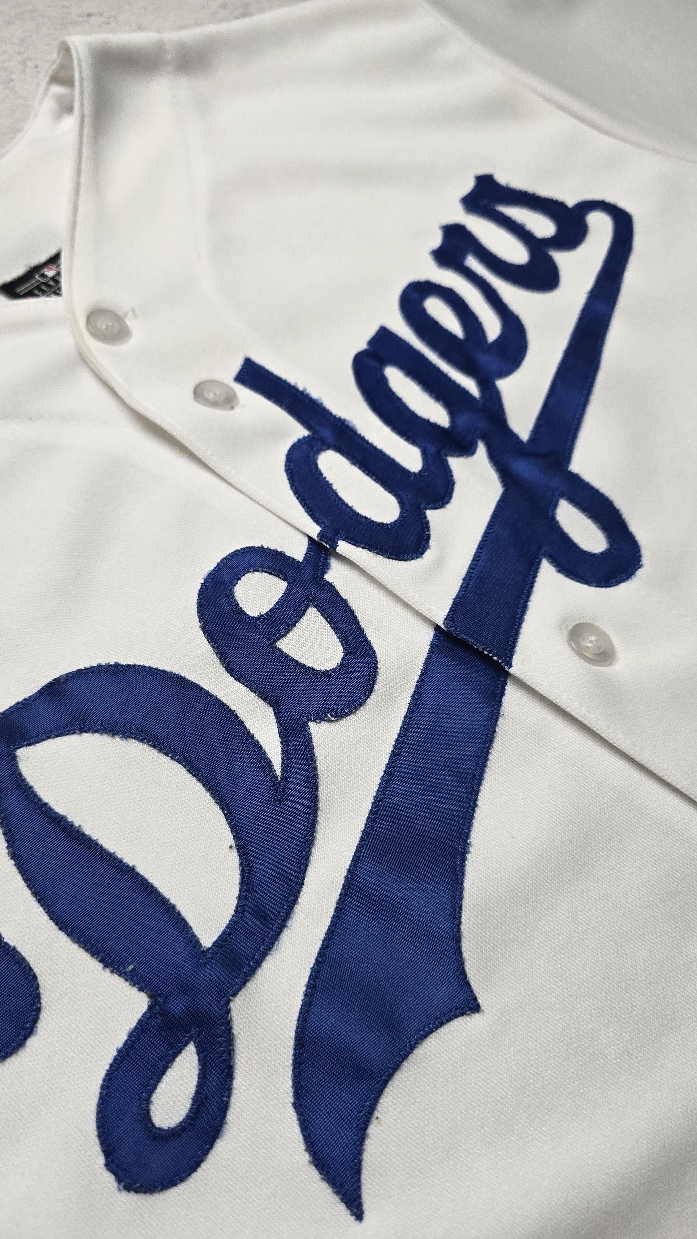Majestic Vintage Majestic Los Angeles Dodgers Script Jersey Size US L / EU 52-54 / 3 - 7 Thumbnail