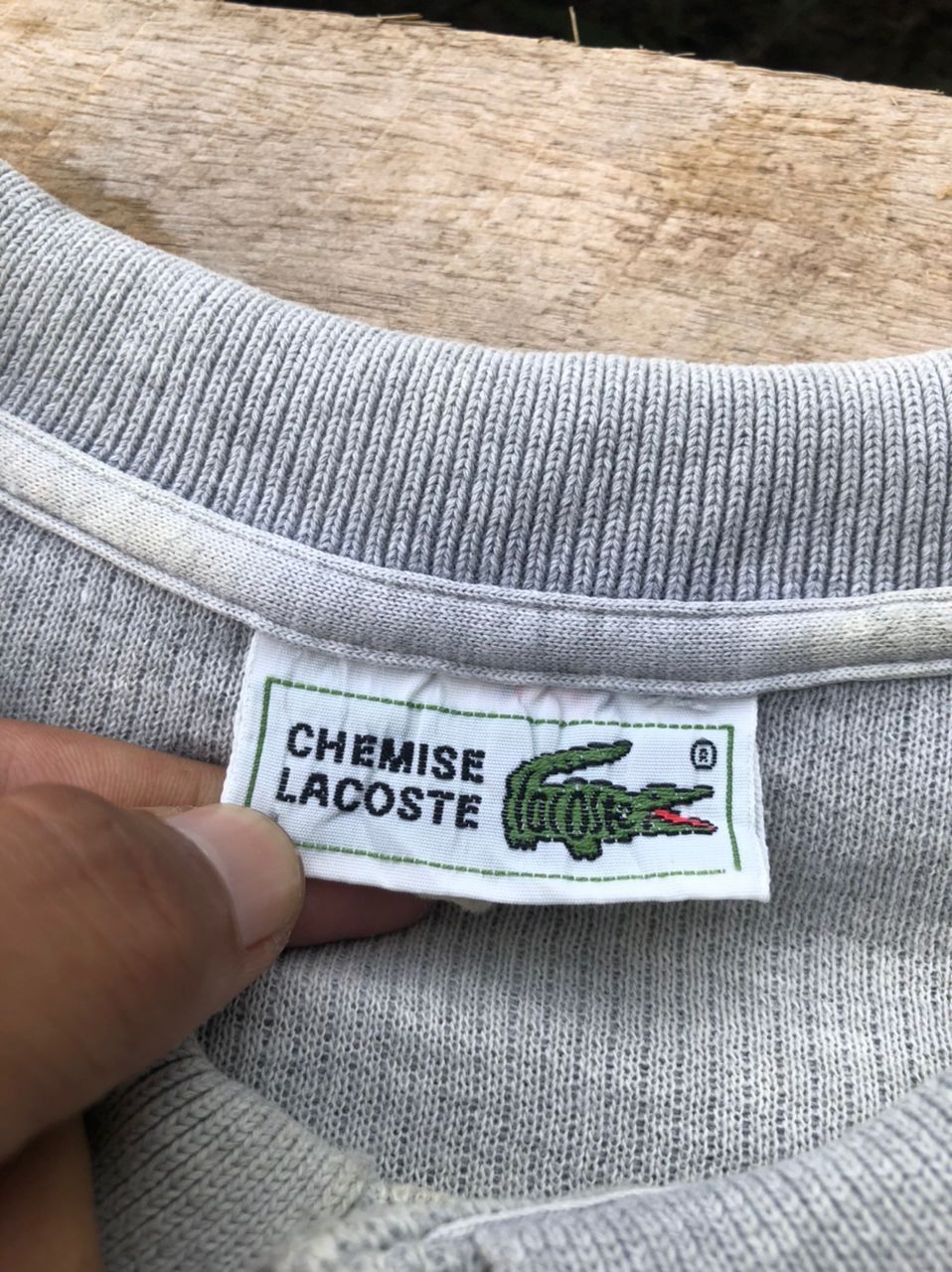 Lacoste × Vintage Vintage Lacoste Knit Sweater Size US M / EU 48-50 / 2 - 2 Thumbnail