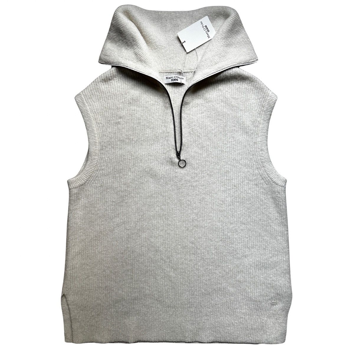 Marc O'Polo Marc O’Polo DENIM Premium Alpaca & RWS Wool Blend Knit Vest Size L / US 10 / IT 46 - 1 Thumbnail