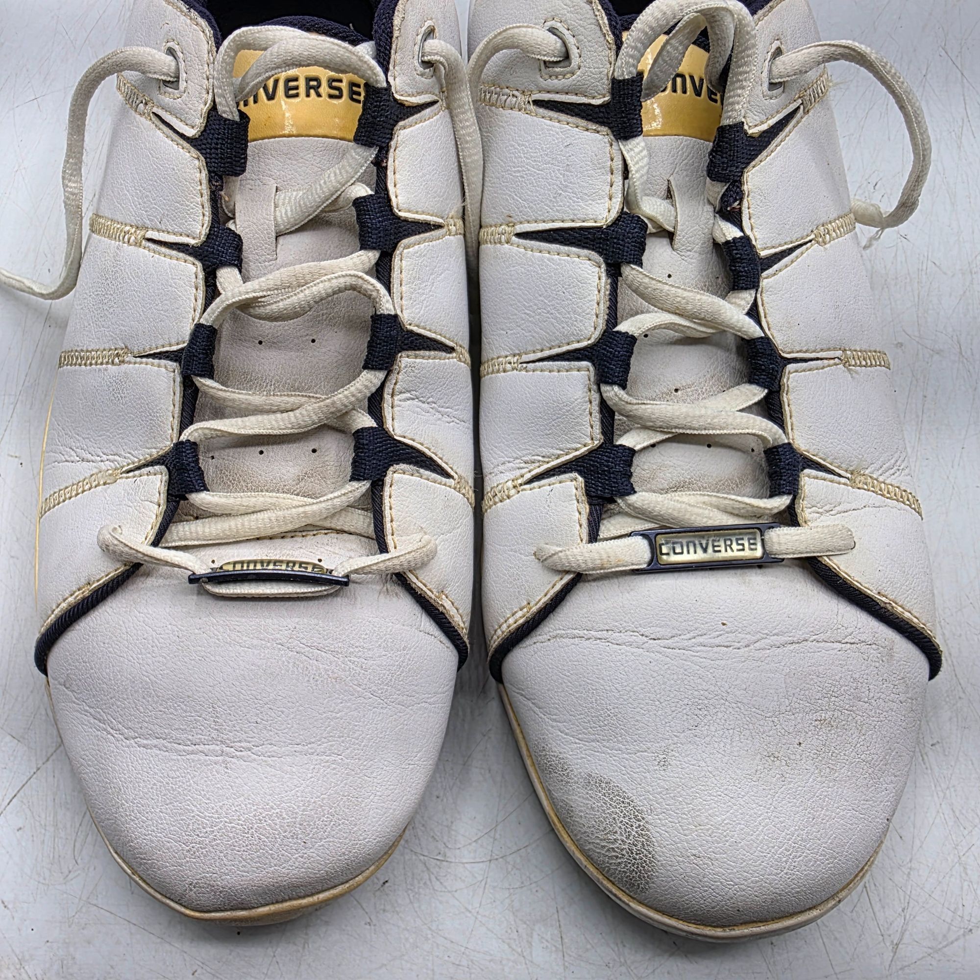 Converse Converse Dwayne Wade Mens Size 14 White Retro Basketball Sho Size US 14 / EU 47 - 10 Thumbnail