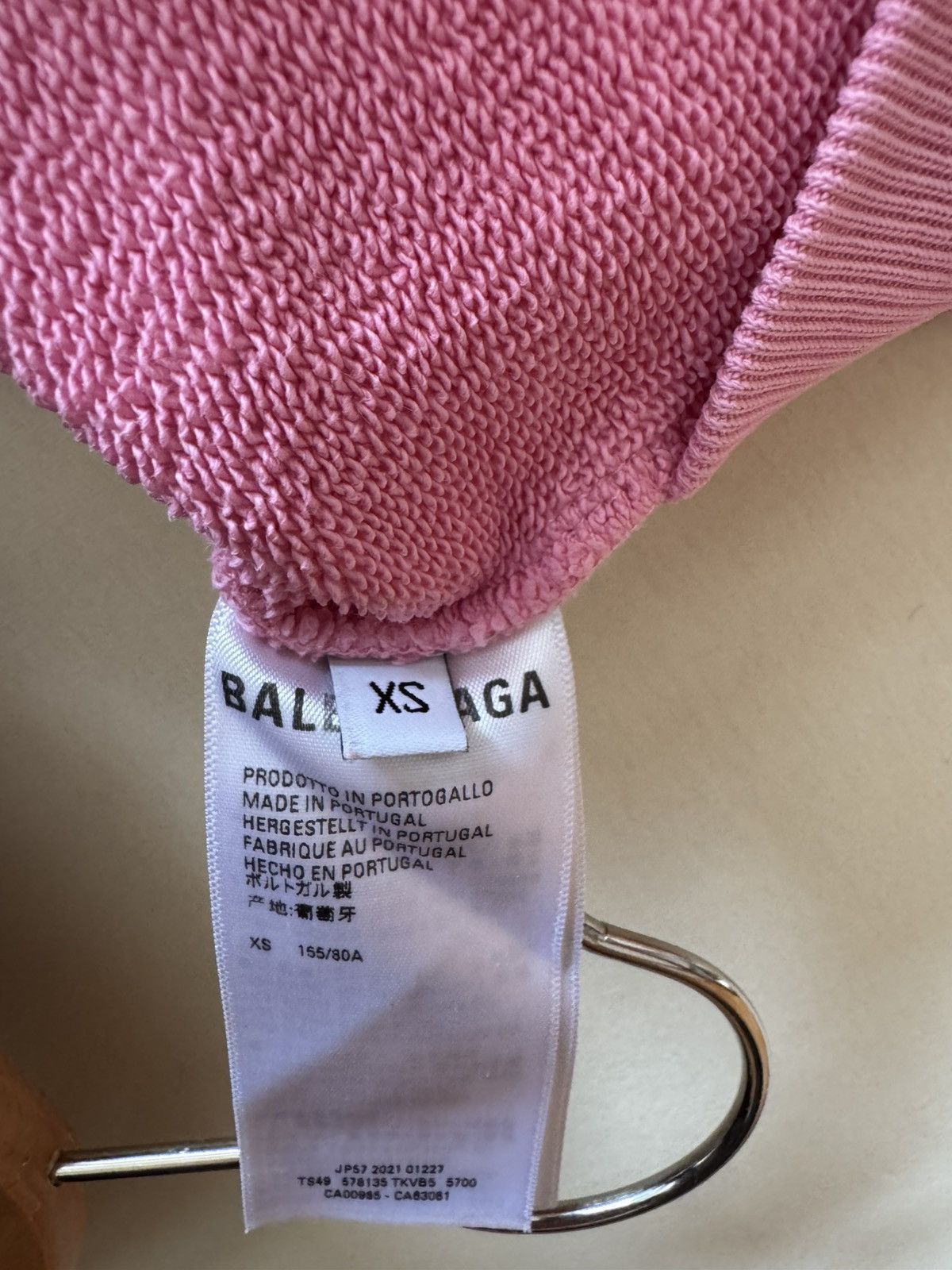 Balenciaga Balenciaga Bright Pink Hoodie Size US M / EU 48-50 / 2 - 8 Thumbnail