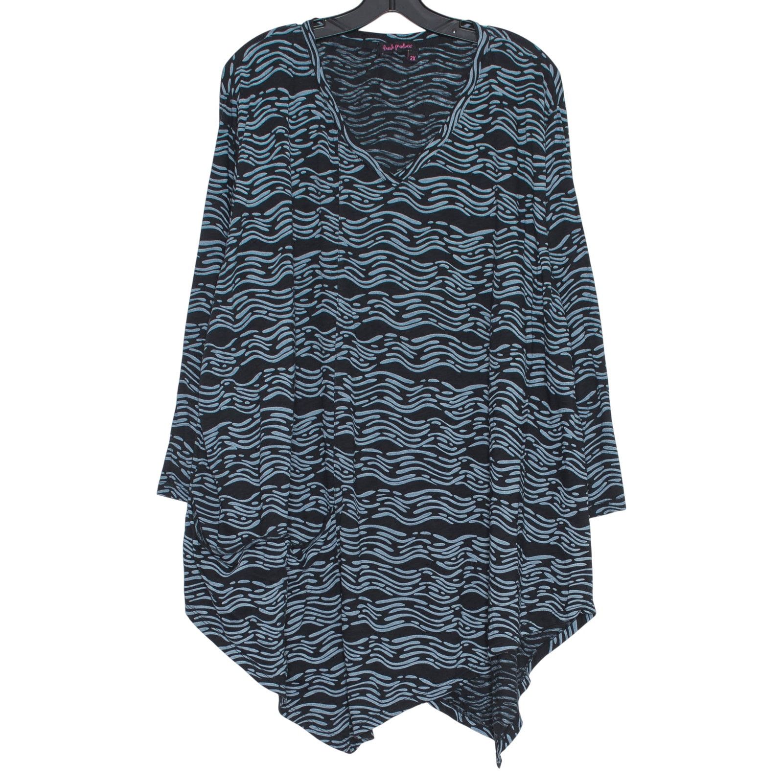 Other Fresh Produce Tunic Top 2X Oversized Asymmetrical Lagenlook Size XXL / US 16-18 / IT 52-54 - 1 Thumbnail