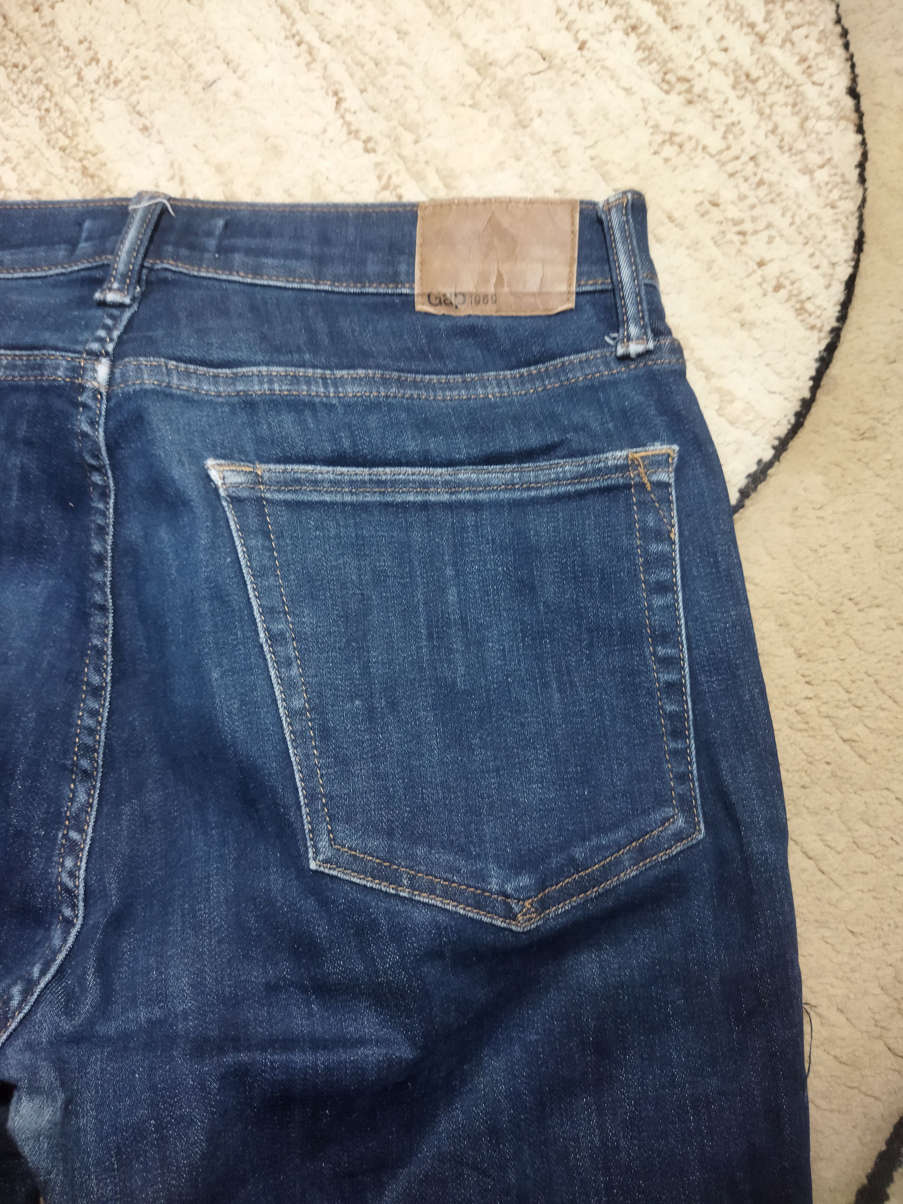 Gap × Vintage VINTAGE GAP1969 SKINNY BLUE JEANS PANTS Size US 32 / EU 48 - 10 Thumbnail