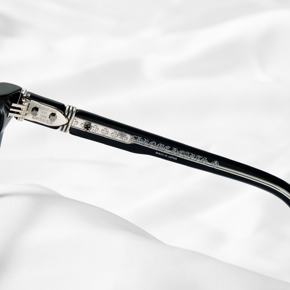 Chrome Hearts CHROME HEARTS DOOABLE BLACK GLASSES Size ONE SIZE - 4 Thumbnail