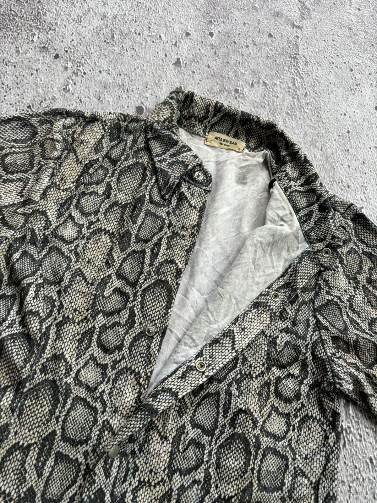 Tornado Mart For men Atelier Sab Snake Tornado Style Shirt Size US M / EU 48-50 / 2 - 5 Thumbnail