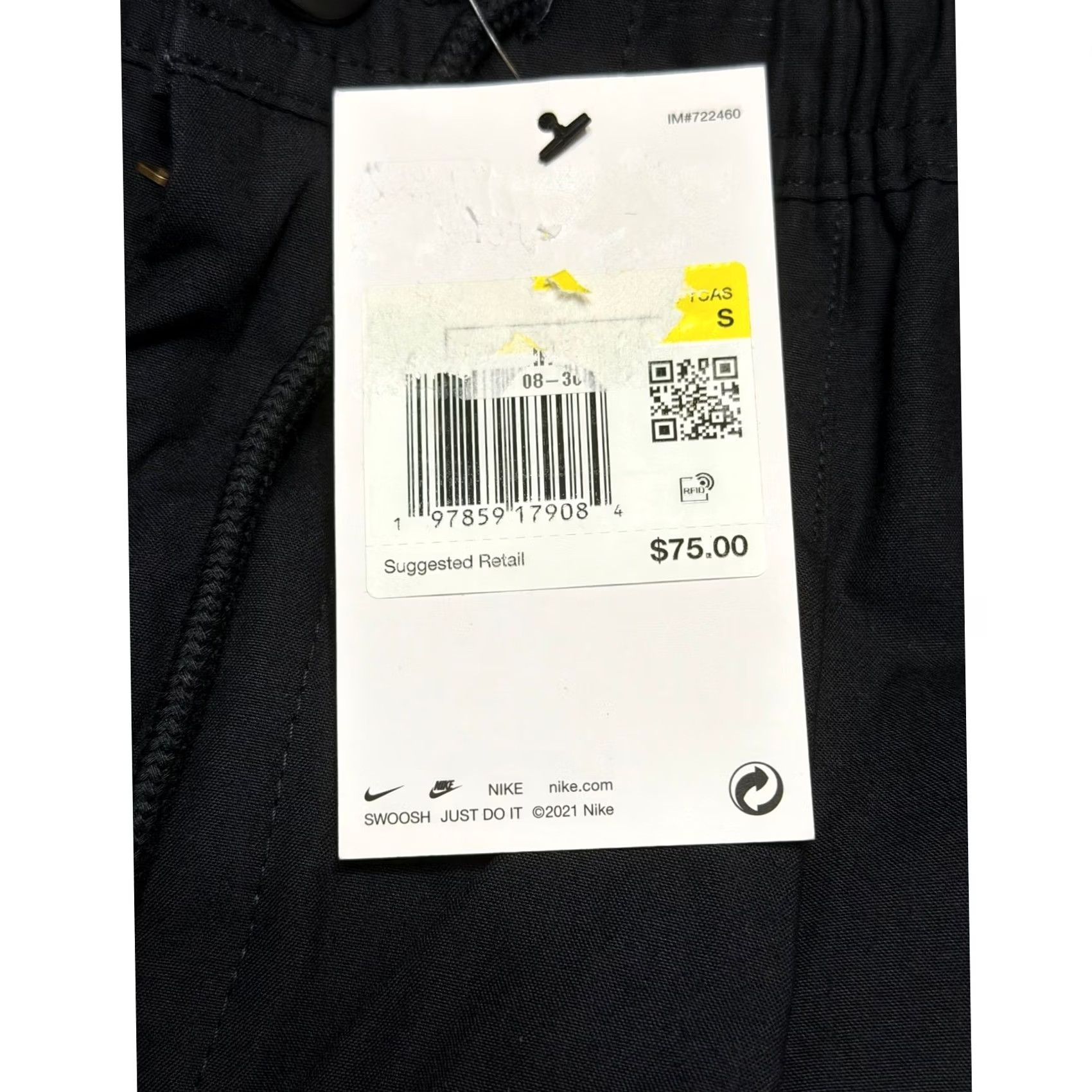 Nike Nike NSW Club Shorts Men Black Oversized Fit Cotton Sz S Size US 28 / EU 44 - 5 Thumbnail