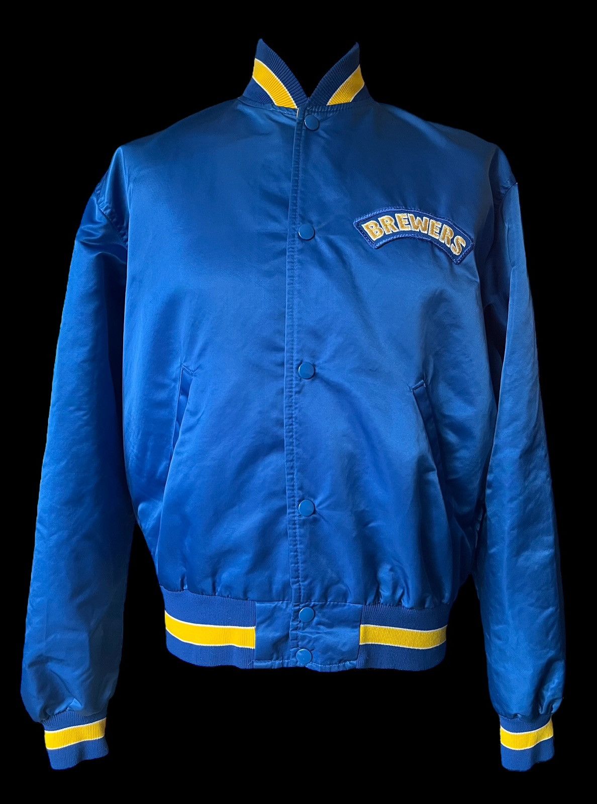 NFL × Starter × Vintage 1980’s MLB Milwaukee Brewers Starter Satin Jacket size L Size US L / EU 52-54 / 3 - 4 Thumbnail