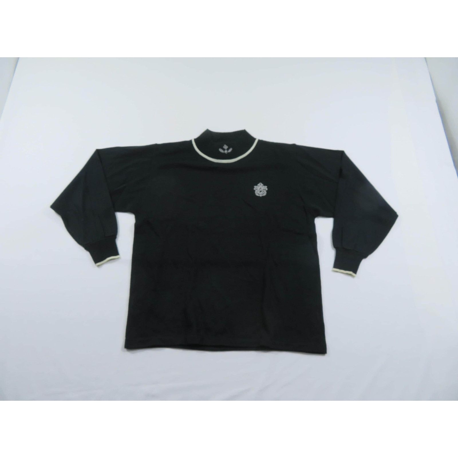 Other Mark Elliot Acrylic Sweater Mock Turtleneck Pullover Black M Size M / US 6-8 / IT 42-44 - 1 Thumbnail