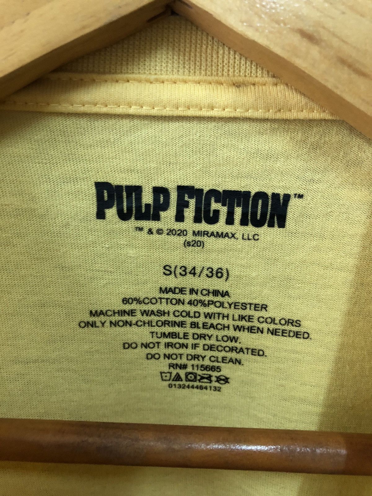 Other Pulp Fiction Movie Promo Long Sleeve Shirt Size US S / EU 44-46 / 1 - 4 Thumbnail
