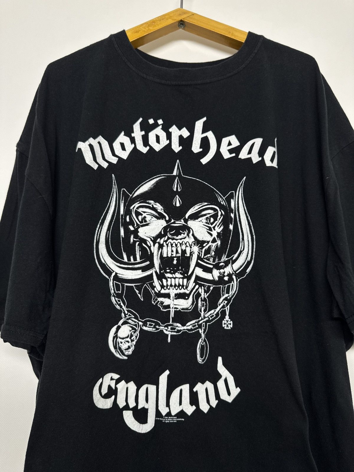 Gildan Vintage Motorhead England Rock Band T Shirt Size US XXL / EU 58 / 5 - 3 Thumbnail