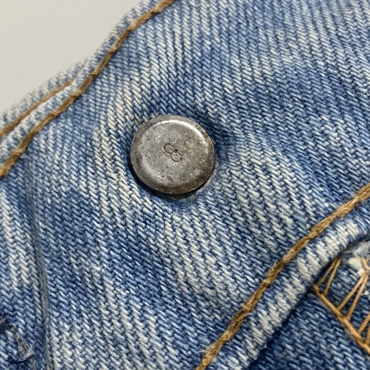 Levi's ✨20505 Vintage Levi's orange tab button no#8 Size US 28 / EU 44 - 8 Thumbnail
