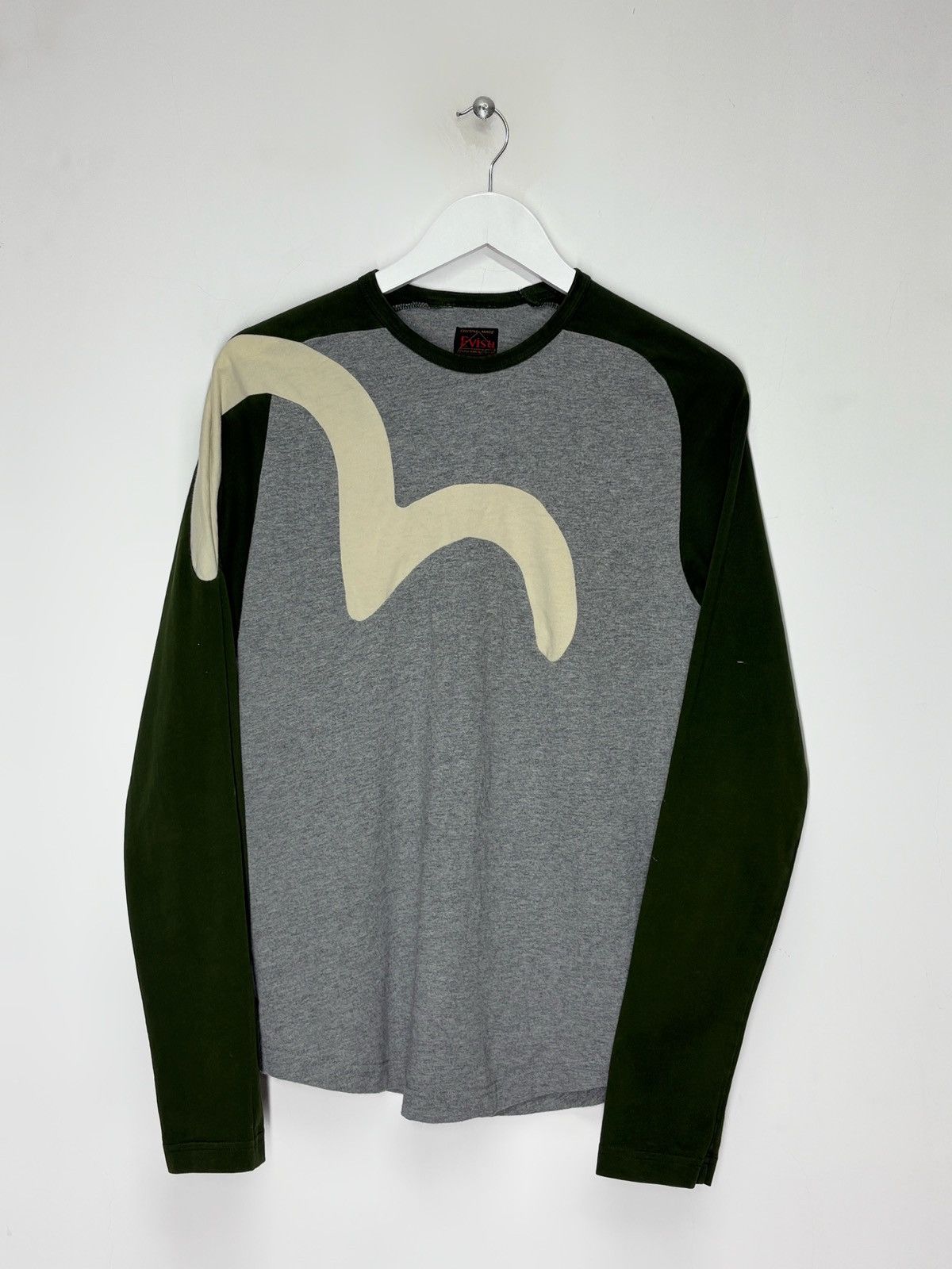 Evisu Vintage Evisu Longsleeve Green Gray Size US L / EU 52-54 / 3 - 1 Thumbnail