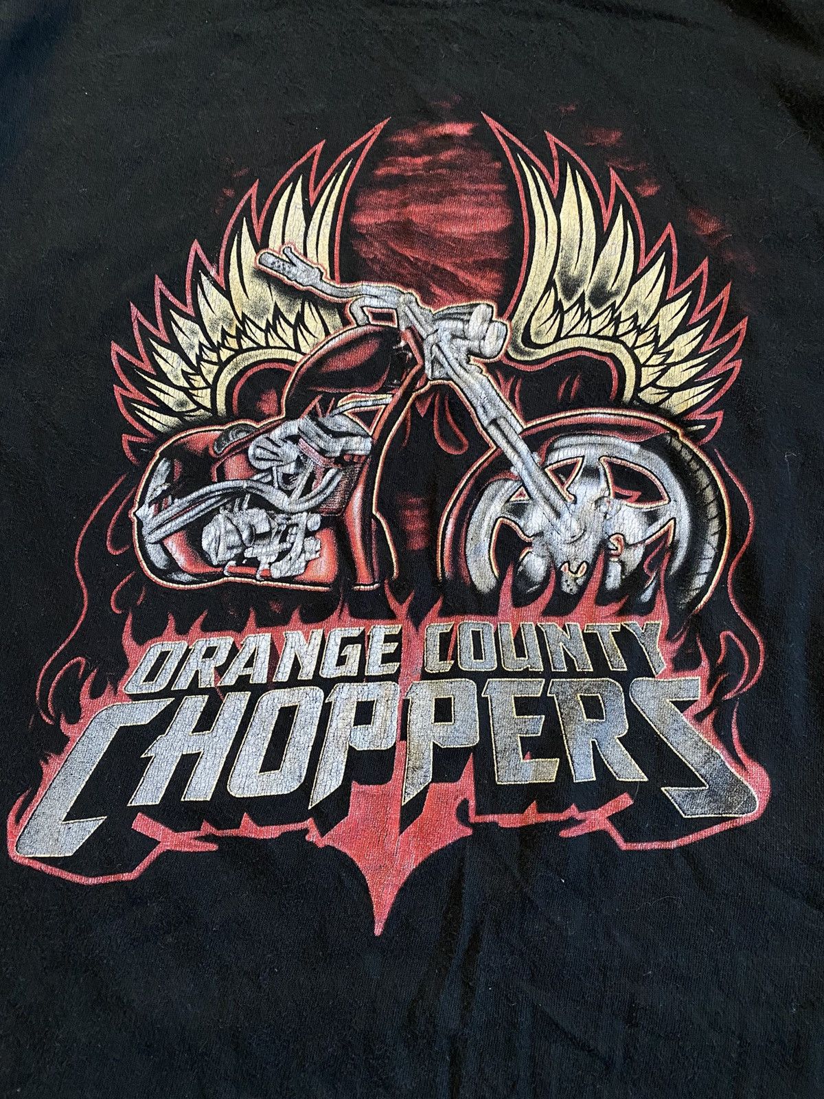 Vintage × West Coast Choppers 2000 ORANGE COUNTRY CHOPPERS Size US L / EU 52-54 / 3 - 3 Thumbnail