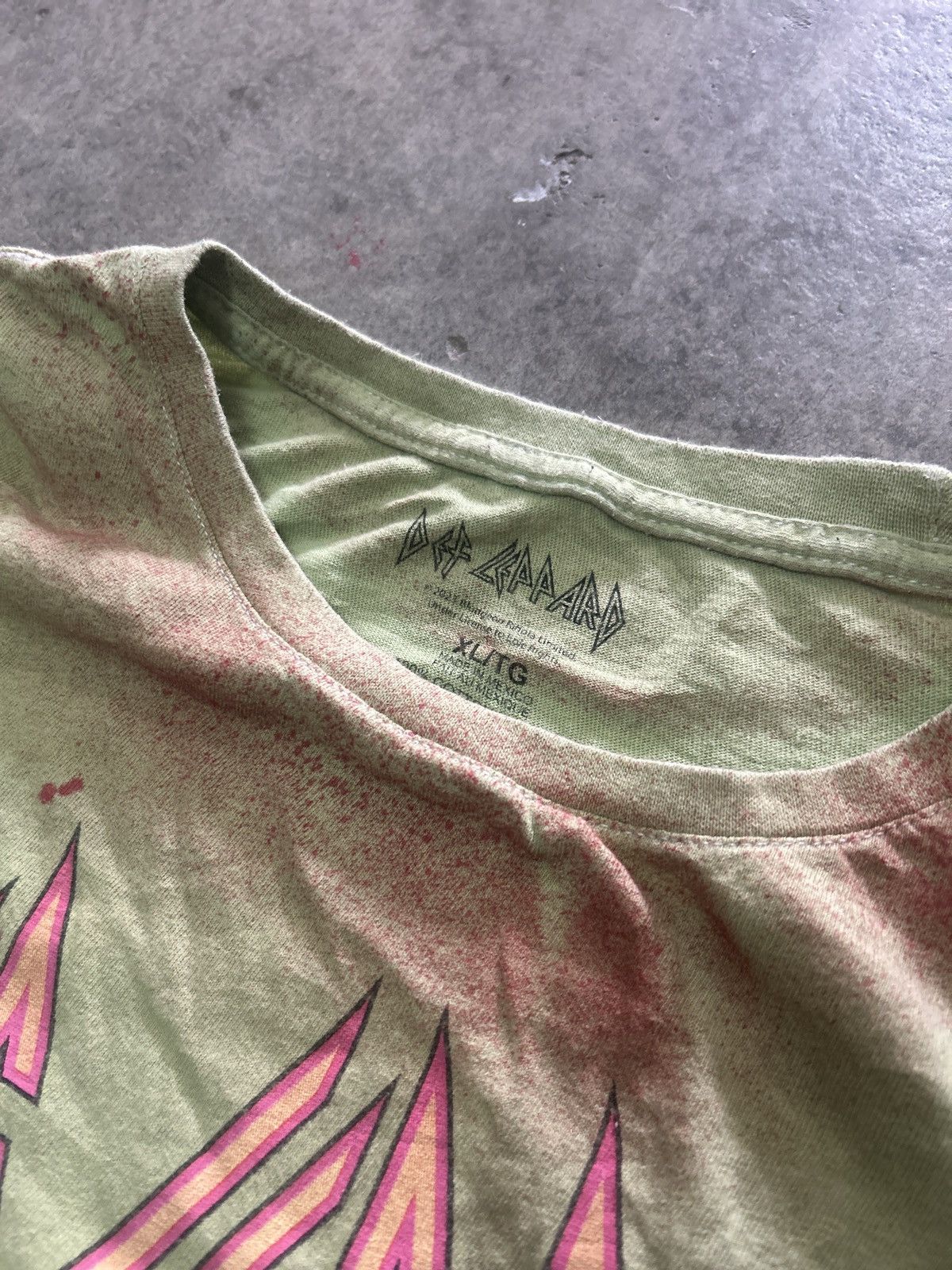 Designer Original Def Leppard Tshirt Size XL / US 12-14 / IT 48-50 - 4 Thumbnail