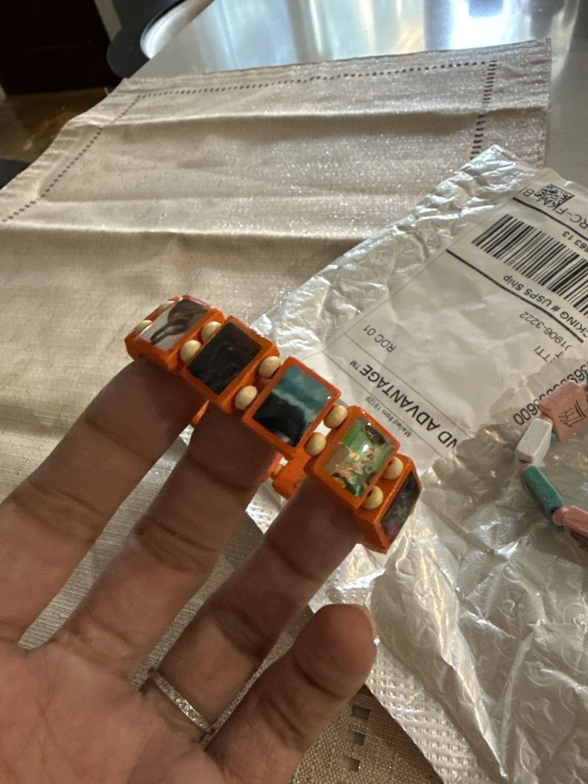 Other OG Drop1199 Fakemink Bazo Sold Out Orange Bracelet Size ONE SIZE - 5 Thumbnail