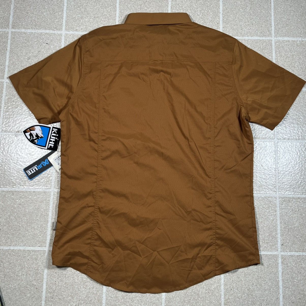 Kuhl NWT Kuhl Stealth Short Sleeve Snap Front Shirt Burnt Orange Size US M / EU 48-50 / 2 - 2 Thumbnail