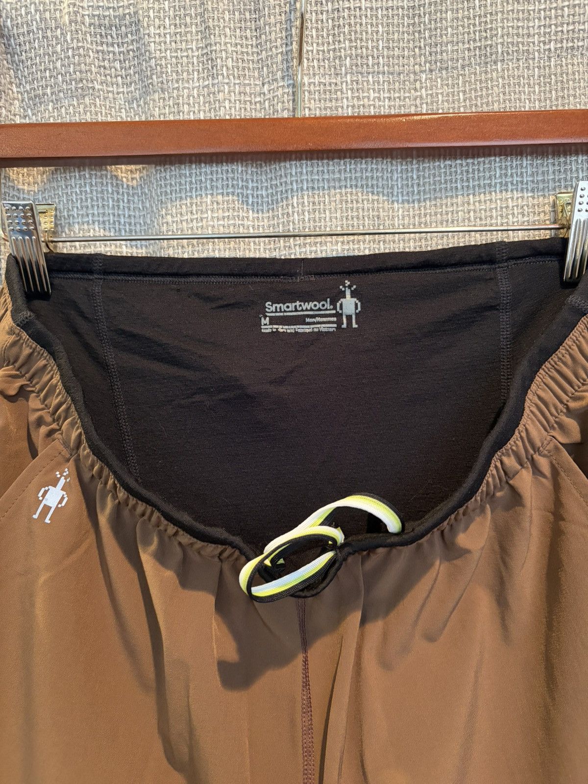 Smartwool Smartwool Merino Wool Brown Lined Running Shorts Satisfy Size US 31 - 4 Thumbnail
