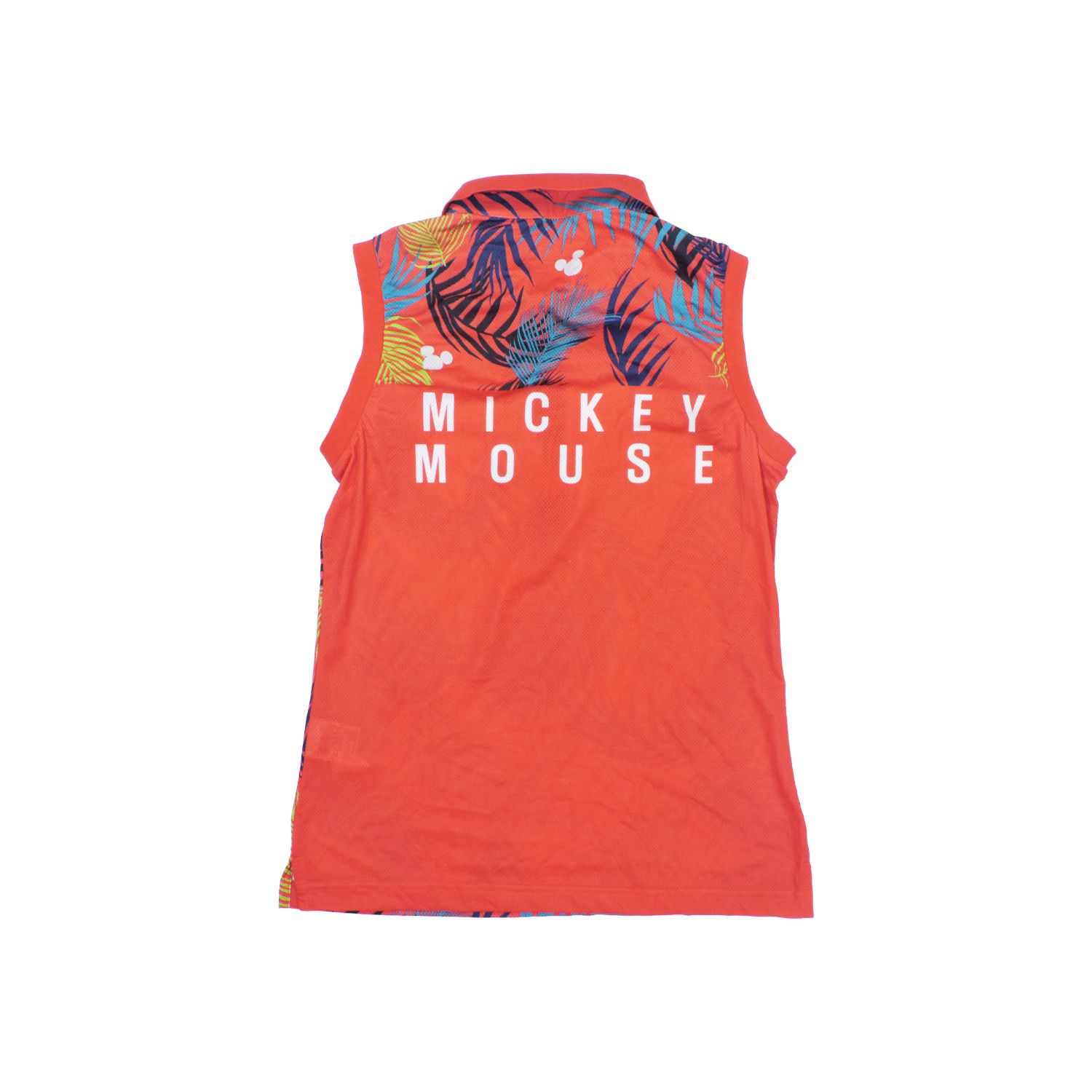 Disney DISNEY MICKEY MOUSE LEAF SLEEVELESS POLO SHIRT Size M / US 6-8 / IT 42-44 - 2 Thumbnail