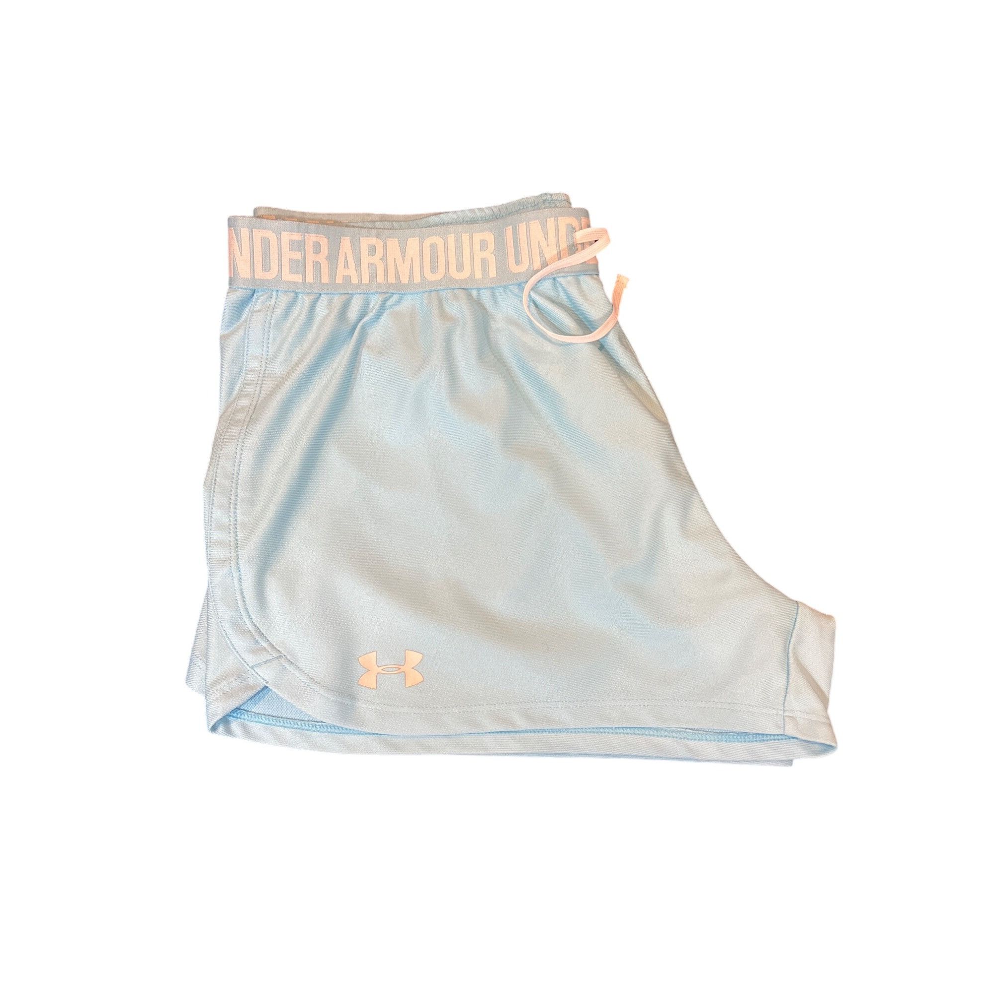 Under Armour Under Armour Womens Light Blue HeatGear Athletic Shorts Size Size 32" / US 10 / IT 46 - 7 Thumbnail