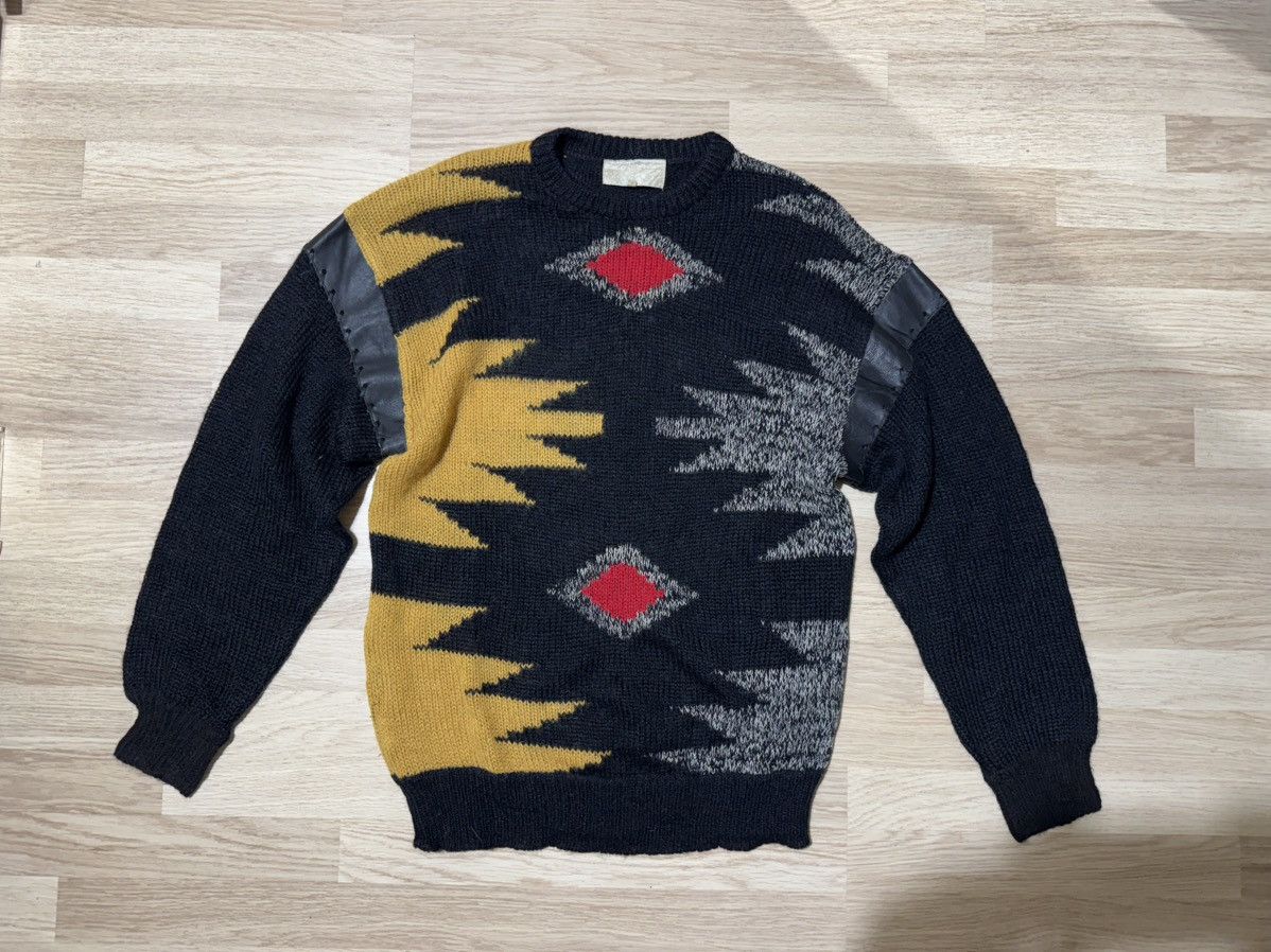 Iceberg Iceberg sweater leather elements Size US L / EU 52-54 / 3 - 2 Thumbnail