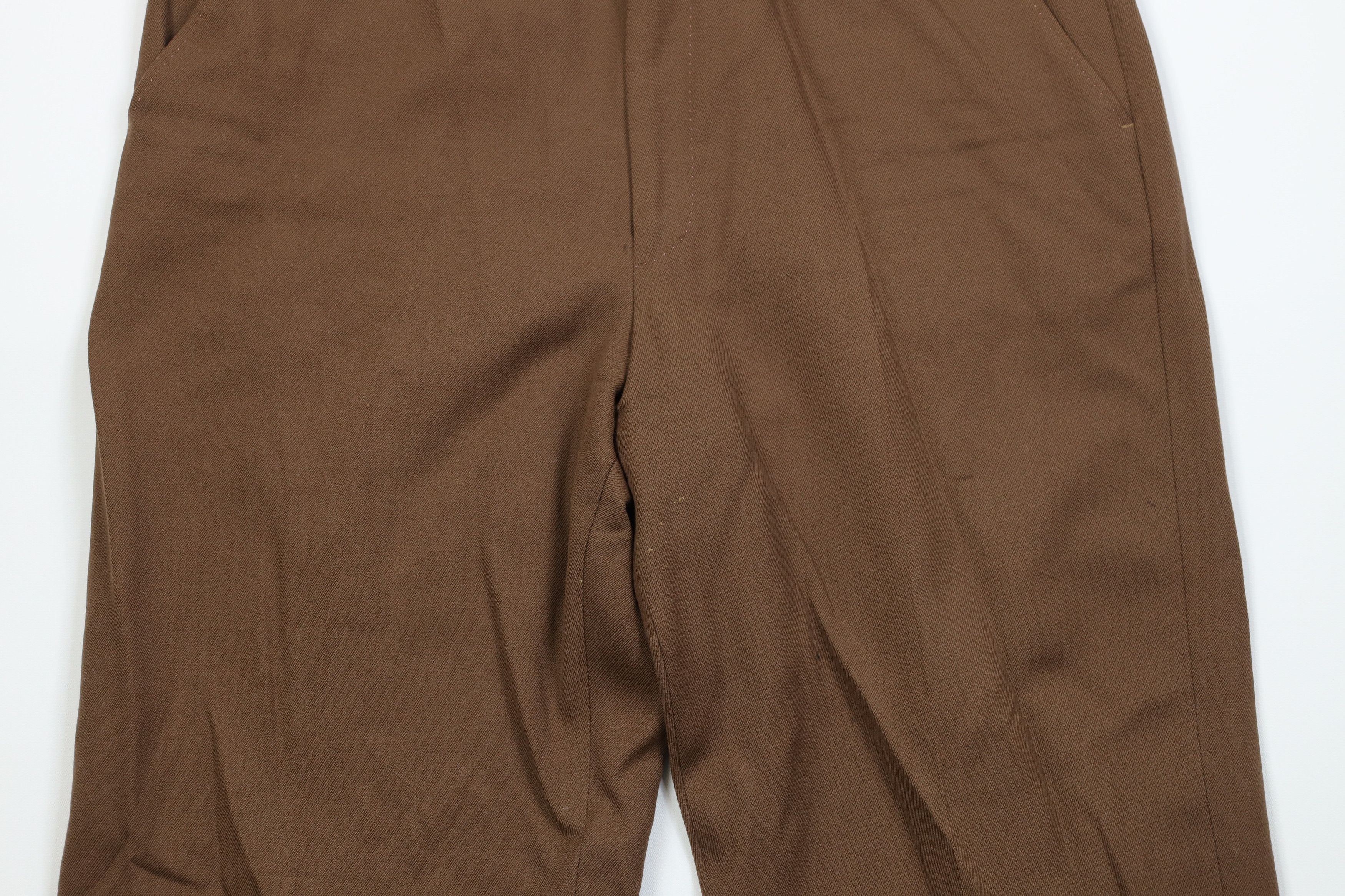 Paul Smith Vintage 90s Paul Smith Bergdorf Goodman Wool Wide Leg Pants Size US 36 / EU 52 - 3 Thumbnail