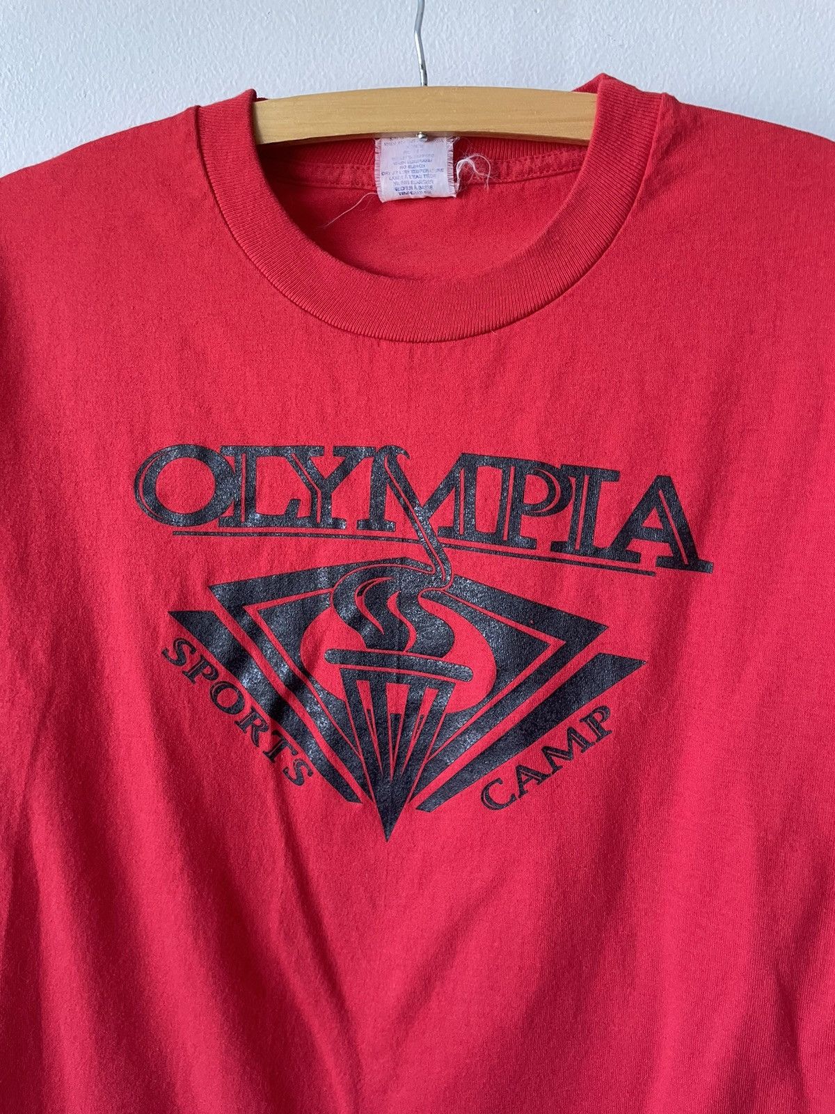 Converse × Vintage Vintage 80s Olympia Gym Sports Converse tee Size US M / EU 48-50 / 2 - 4 Thumbnail