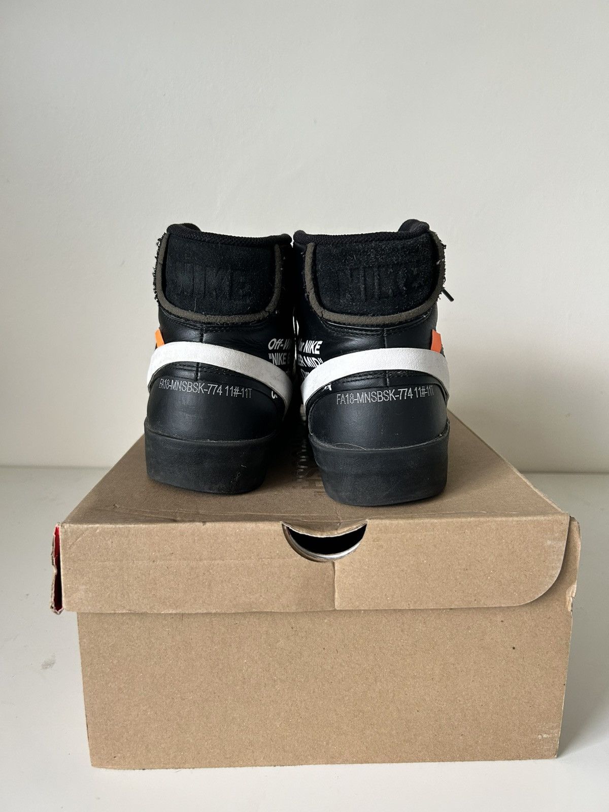 Nike × Off-White Nike Off-White Blazer Mid Off-White Grim Reaper Size 11 Size US 11 / EU 44 - 2 Thumbnail
