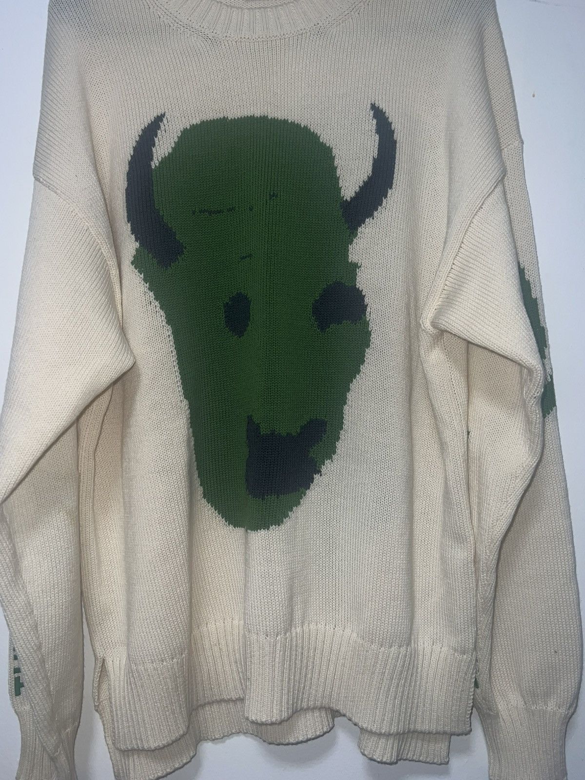 Dior × Travis Scott Dior x Cactus Jack oversized sweater “Ecru” Size US M / EU 48-50 / 2 - 1 Thumbnail