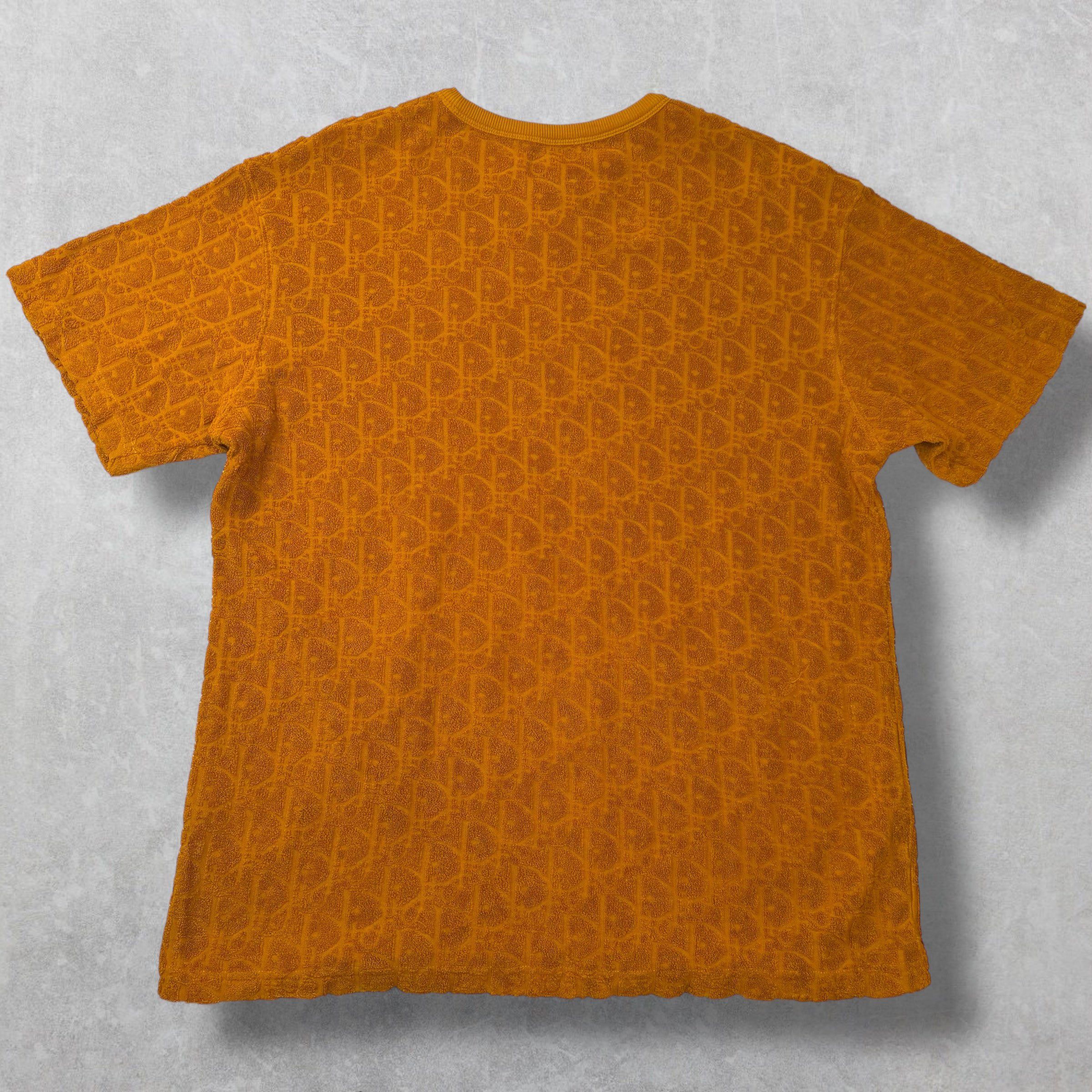 Dior Dior Oblique Relaxed Fit T-Shirt Orange L Size US L / EU 52-54 / 3 - 2 Thumbnail