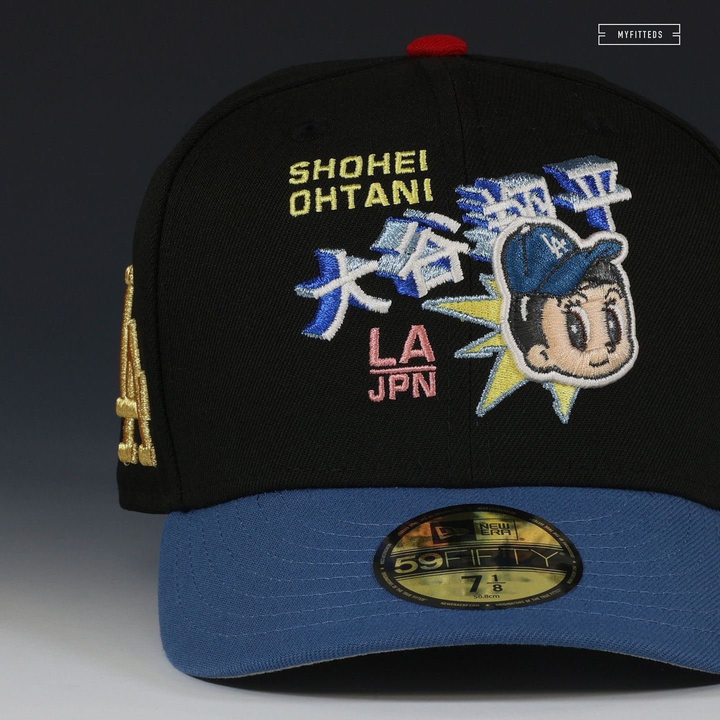 Hat Club Shohei Ohtani Los Angeles Dodgers New Era Fitted Cap Size ONE SIZE - 2 Thumbnail