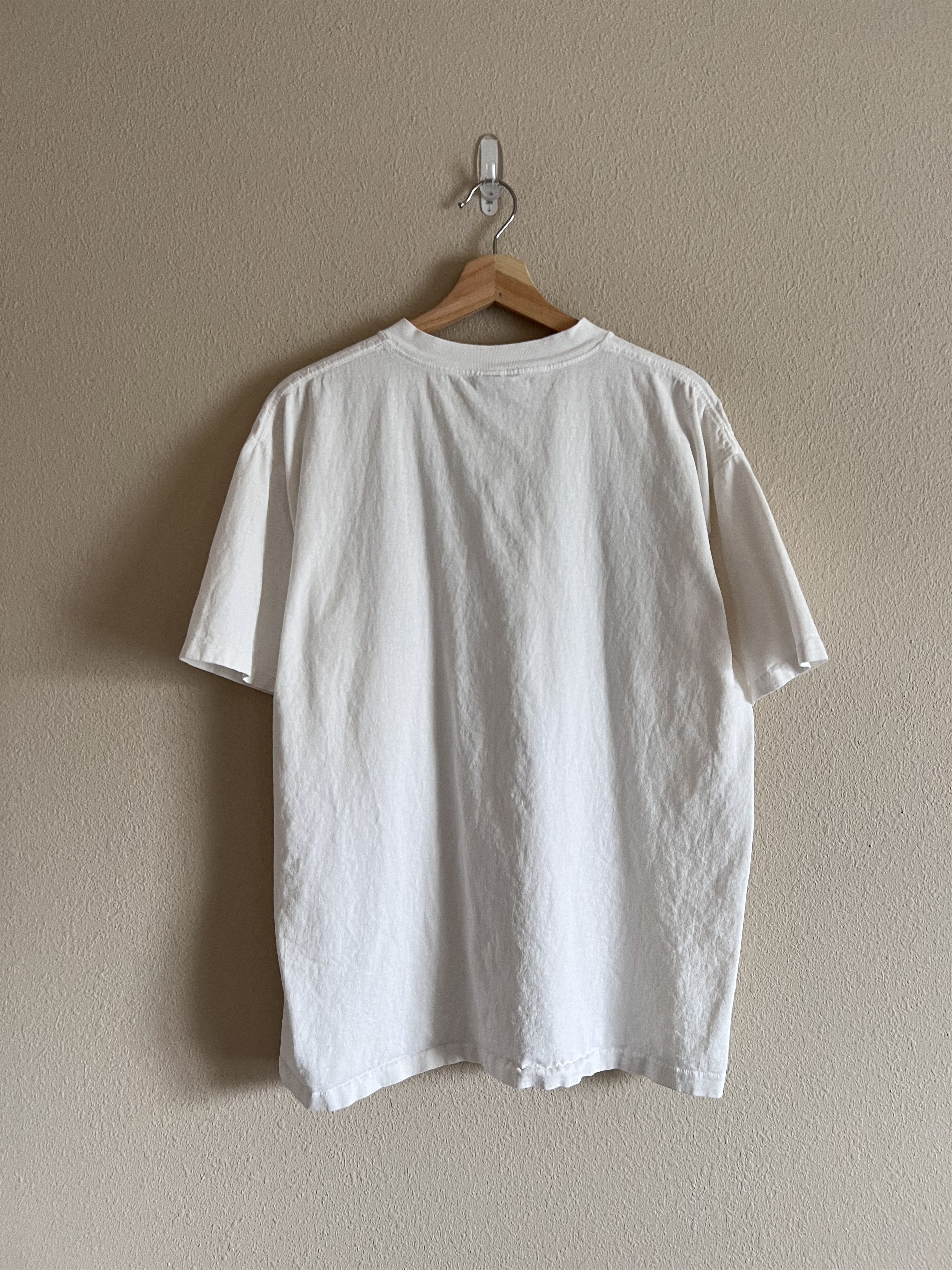 Vintage Vintage 90s Bill Clinton Socks First Cat Tee in White Size US XL / EU 56 / 4 - 5 Thumbnail