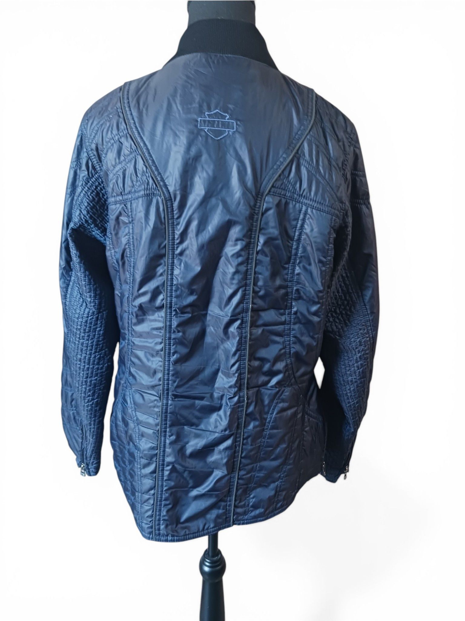 Harley Davidson Harley-Davidson Archives Quilted "Bomba" Jacket Size XL / US 12-14 / IT 48-50 - 5 Thumbnail