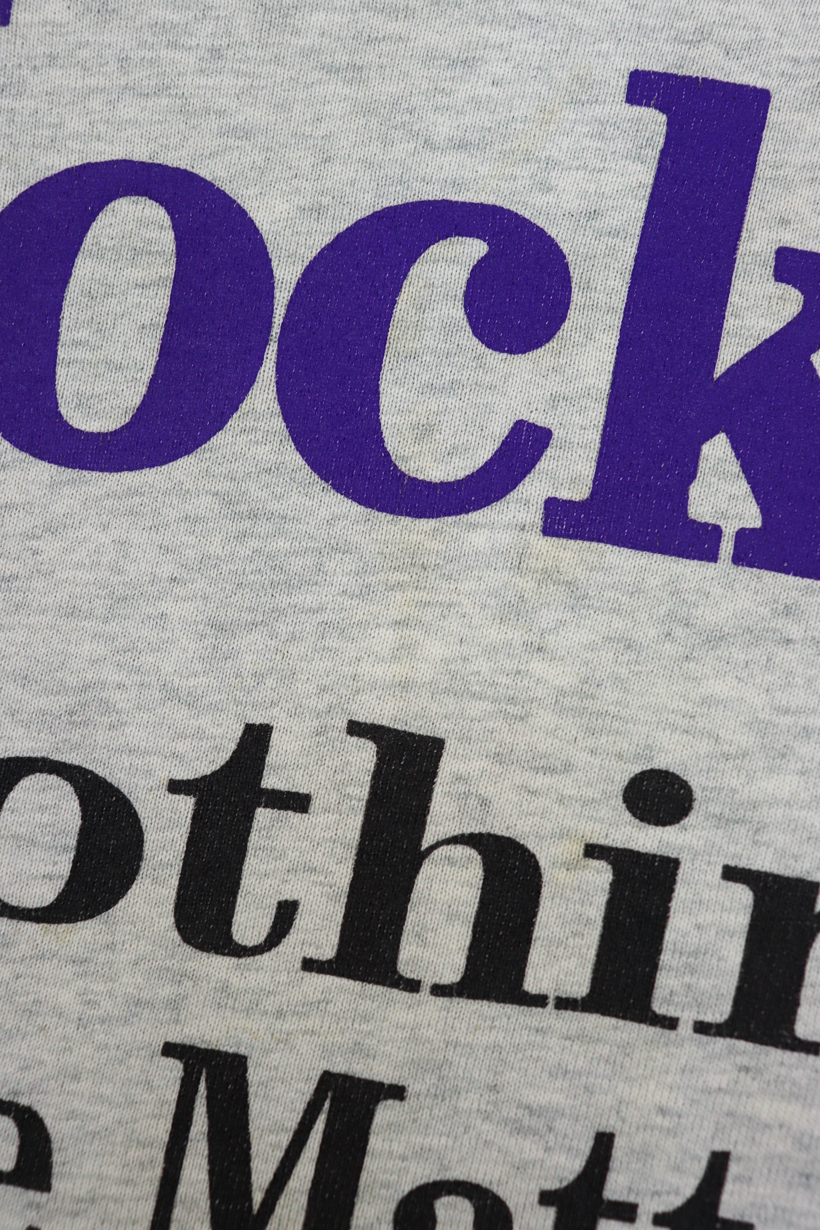 NHL Hockey Nothing Else Matters Vintage 90s Graphic Sweatshirt Size US XL / EU 56 / 4 - 7 Thumbnail