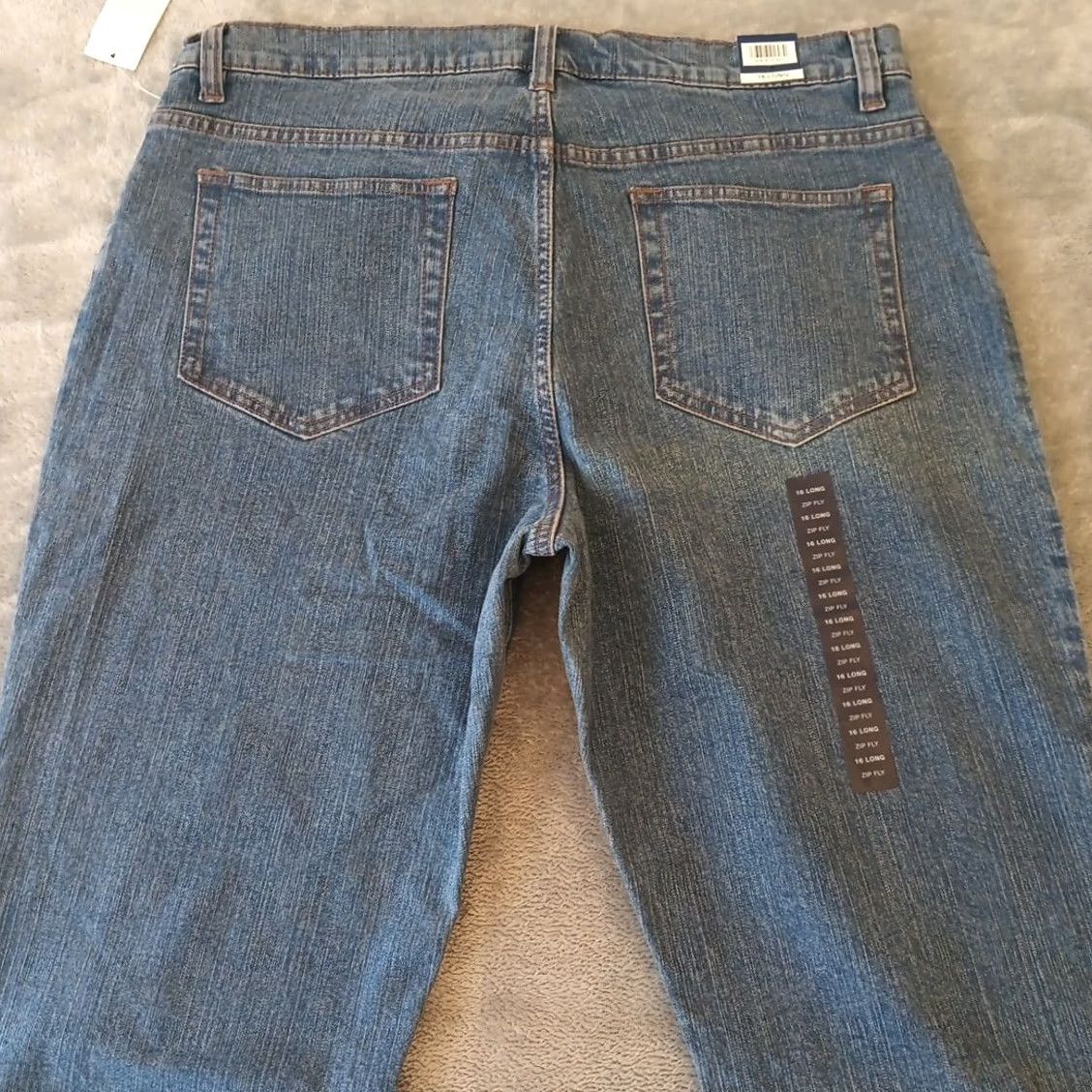 Gap Gap Modern Bootcut Jeans Womens Size 16 Long Blue Medium Wash 36x36 Mid Rise New Size 38" / US 16 / IT 52 - 7 Thumbnail